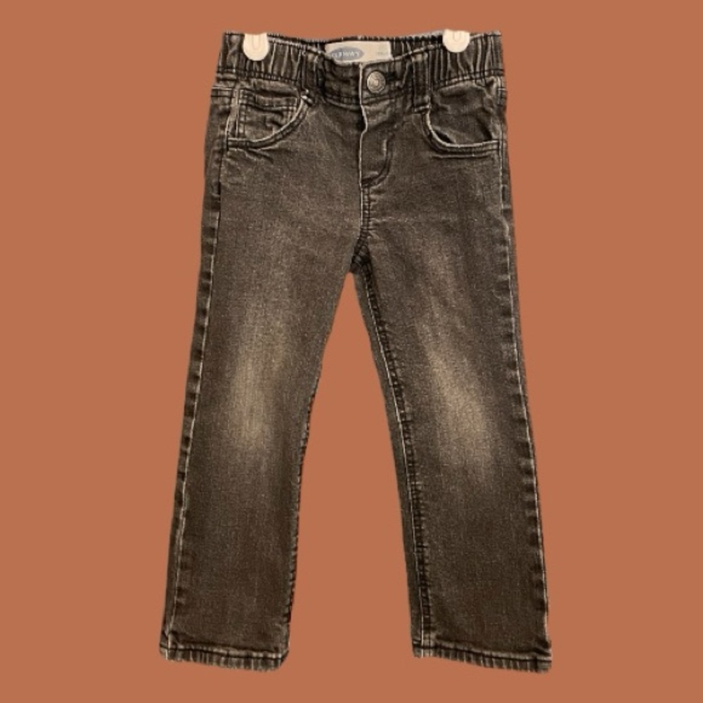 Old Navy Boys Gray Straight Jeans Size 3T